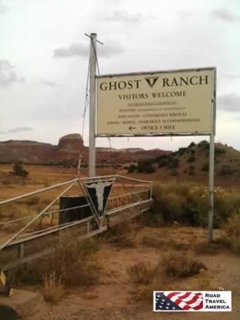 The Ghost Ranch near Santa Fe